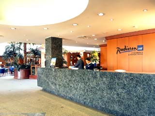 Radisson Blu Conference & Airport Hotel: Reception