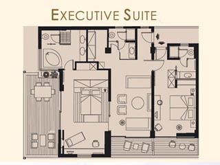 Kyllini Beach Resort: Executive Suite - Plan