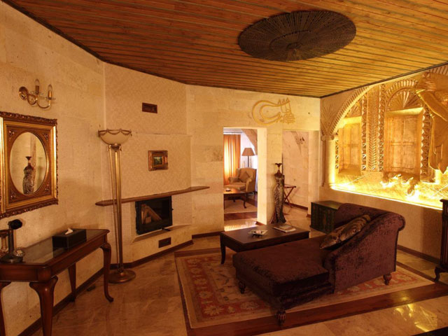 Cappadocia Cave Resort & Spa: Living room