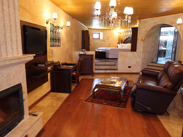 Cappadocia Cave Resort & Spa: Living room