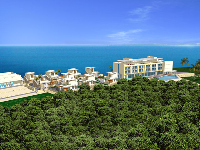 E Hotel Spa & Resort: Panoramic View