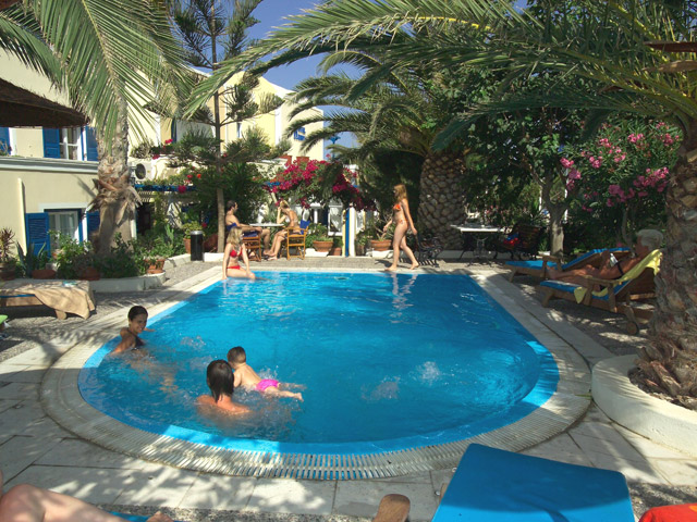 Hermes Hotel - Pool area