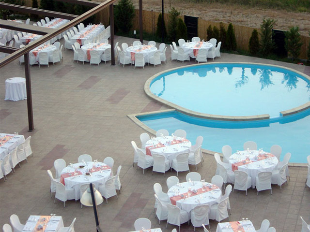 Achillio Hotel - Exterior View Pool Area