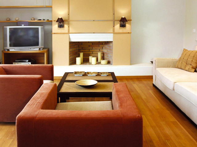 Pleiades Luxurious Villas: Living Room