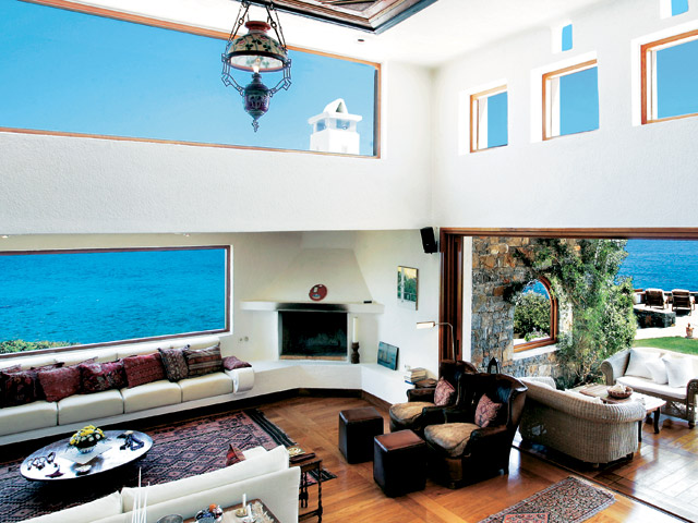Elounda Peninsula All Suite Hotel: Peninsula Residence Living Room