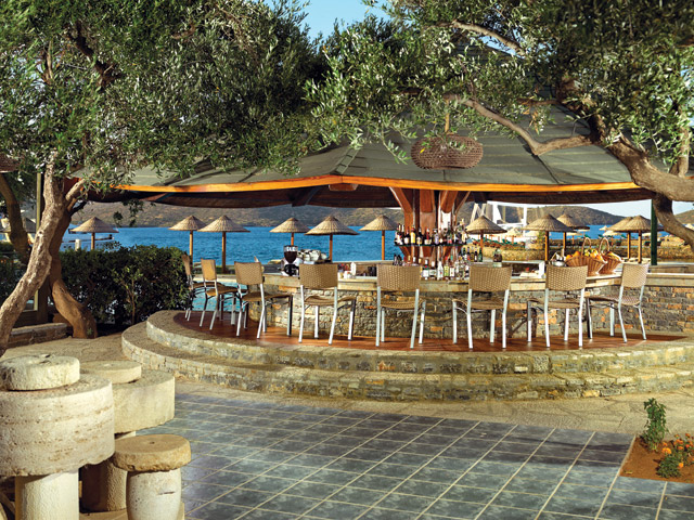 Porto Elounda Golf and SPA Resort: Restaurant Bar